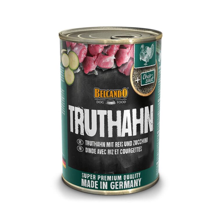 Günstig Belcando Truthahn mit Reis & Zucchini 12x400g i mPreisvergleich in unserem Onlineshop auf Hundeliebe-shop.de kaufen.