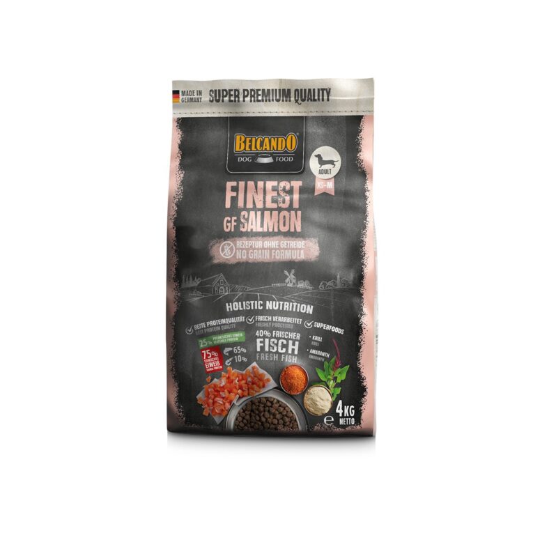Günstig Belcando Finest GF Salmon 4kg Mini i mPreisvergleich in unserem Onlineshop auf Hundeliebe-shop.de kaufen.