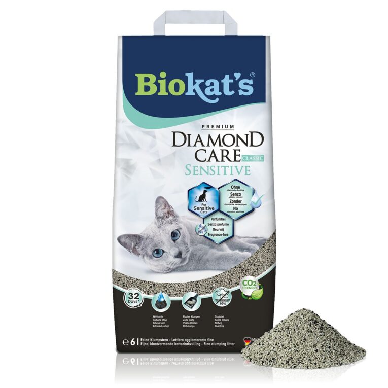 Günstig Biokat’s Diamond Care Sensitive Classic 6l i mPreisvergleich in unserem Onlineshop auf Hundeliebe-shop.de kaufen.