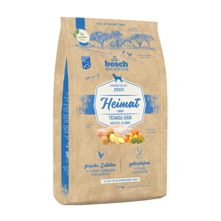 Günstig Bosch Heimat Junior Tierwohl-Huhn 1 kg i mPreisvergleich in unserem Onlineshop auf Hundeliebe-shop.de kaufen.