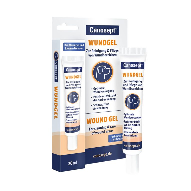 Günstig Canosept Wundgel für Hunde 20ml i mPreisvergleich in unserem Onlineshop auf Hundeliebe-shop.de kaufen.