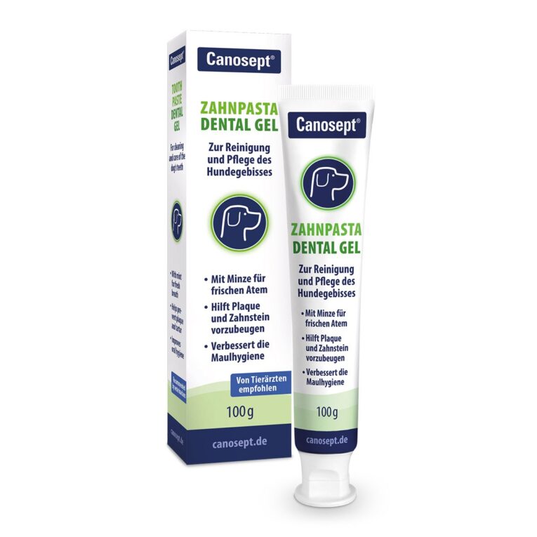 Günstig Canosept Zahnpflege Dental Gel für Hunde 100g i mPreisvergleich in unserem Onlineshop auf Hundeliebe-shop.de kaufen.
