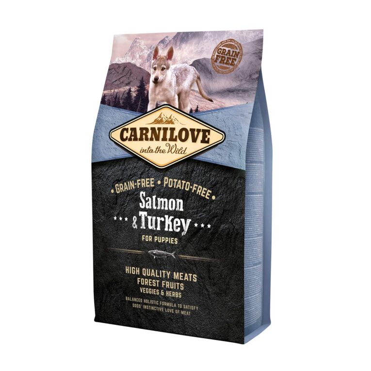 Günstig Carnilove Dog Puppy – Salmon & Turkey 4kg i mPreisvergleich in unserem Onlineshop auf Hundeliebe-shop.de kaufen.