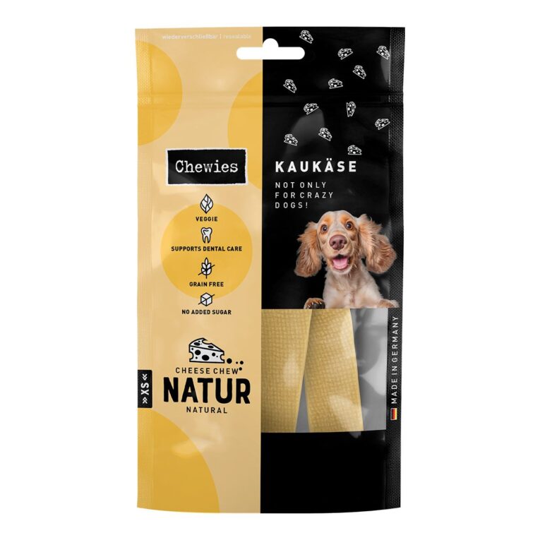Günstig Chewies Kau-Käse XS 2×40 g i mPreisvergleich in unserem Onlineshop auf Hundeliebe-shop.de kaufen.