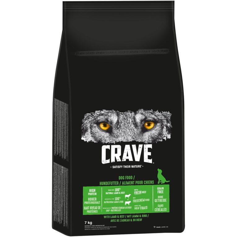 Günstig CRAVE Adult mit Lamm und Rind 7kg i mPreisvergleich in unserem Onlineshop auf Hundeliebe-shop.de kaufen.