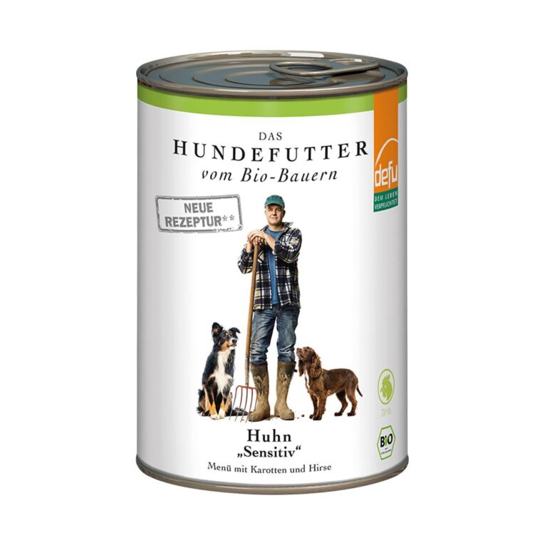 Günstig Defu Bio-Huhn Sensitiv Menü 12x410g i mPreisvergleich in unserem Onlineshop auf Hundeliebe-shop.de kaufen.