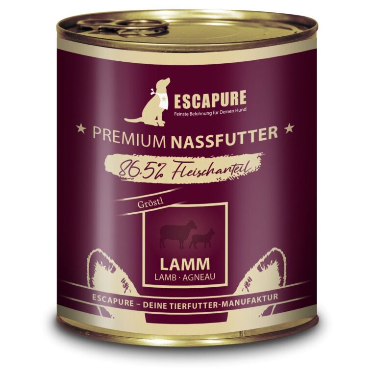 Günstig ESCAPURE Lamm Gröstl 12x800g i mPreisvergleich in unserem Onlineshop auf Hundeliebe-shop.de kaufen.