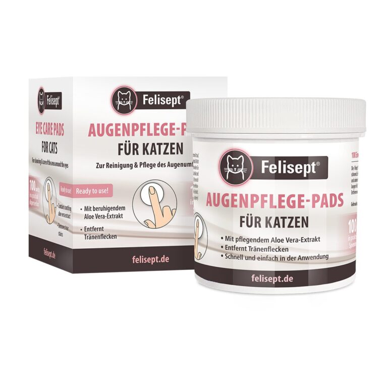 Günstig Felisept Augenpflege Pads für Katzen 100 Stück i mPreisvergleich in unserem Onlineshop auf Hundeliebe-shop.de kaufen.
