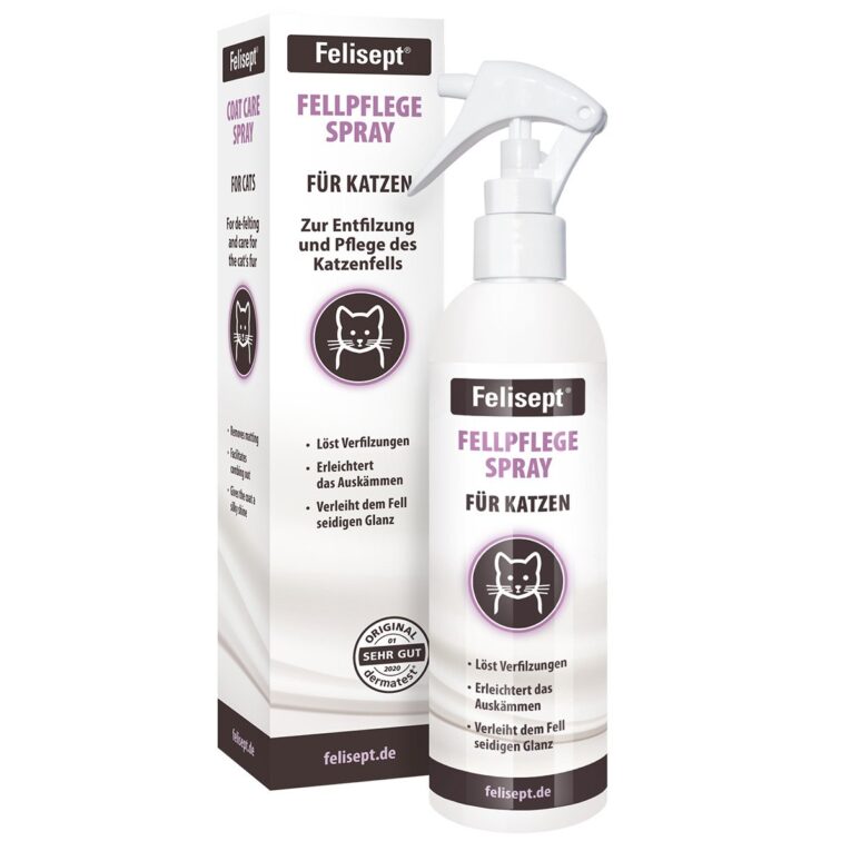 Günstig Felisept Fellpflegespray für Katzen 250ml i mPreisvergleich in unserem Onlineshop auf Hundeliebe-shop.de kaufen.