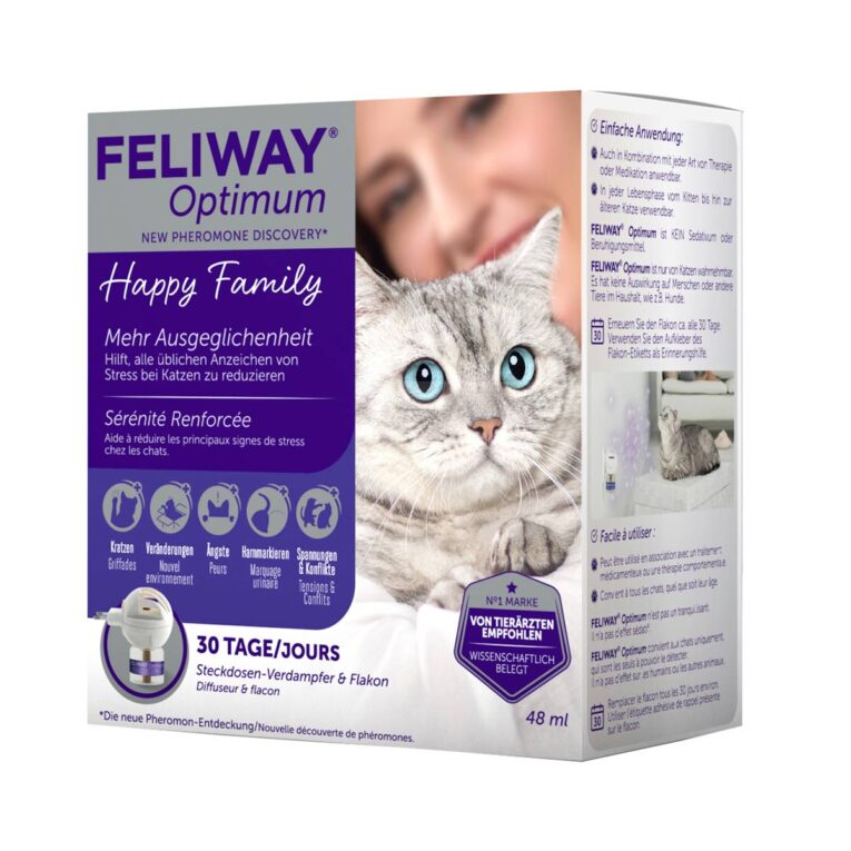 Günstig Feliway Optimum Start-Set 48 ml i mPreisvergleich in unserem Onlineshop auf Hundeliebe-shop.de kaufen.