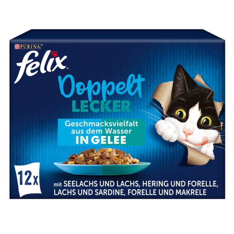 Günstig FELIX So gut wie es aussieht Doppelt Lecker in Gelee Geschmacksvielfalt aus dem Wasser 12x85g i mPreisvergleich in unserem Onlineshop auf Hundeliebe-shop.de kaufen.