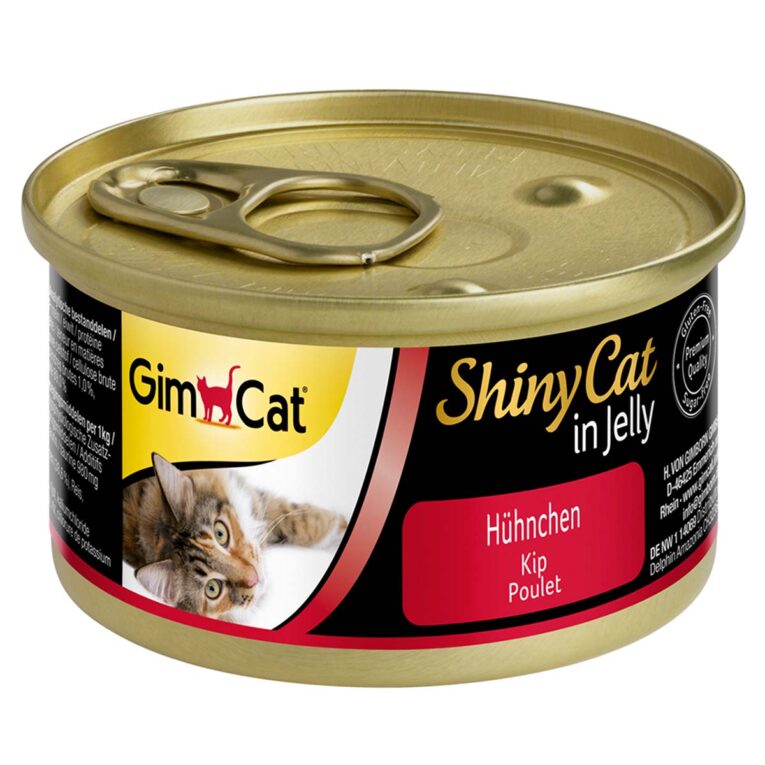 Günstig GimCat ShinyCat in Jelly 24x70g Hühnchen i mPreisvergleich in unserem Onlineshop auf Hundeliebe-shop.de kaufen.