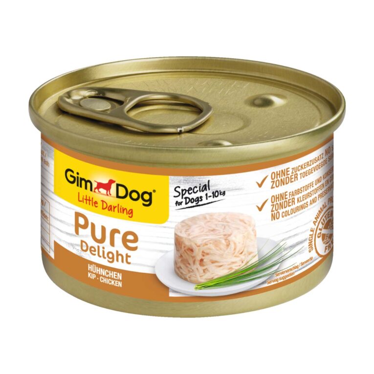 Günstig GimDog Little Darling Pure Delight Hühnchen 12x85g i mPreisvergleich in unserem Onlineshop auf Hundeliebe-shop.de kaufen.