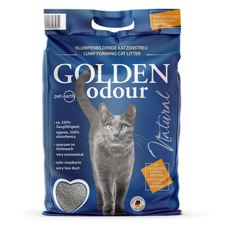 Günstig Golden Odour Natural Katzenstreu ohne Duftzusatz 14kg i mPreisvergleich in unserem Onlineshop auf Hundeliebe-shop.de kaufen.