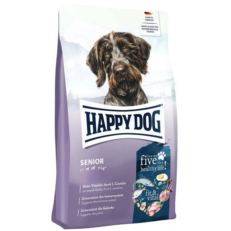 Günstig Happy Dog Supreme fit & vital Senior 4kg i mPreisvergleich in unserem Onlineshop auf Hundeliebe-shop.de kaufen.