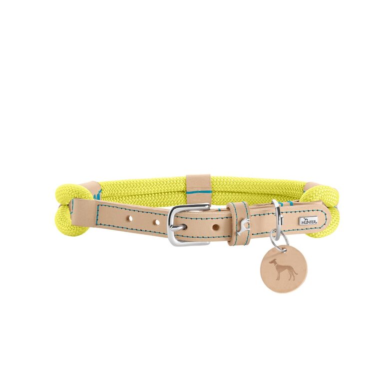 Günstig Hunter Halsband Malia lime/natur 65 / L i mPreisvergleich in unserem Onlineshop auf Hundeliebe-shop.de kaufen.