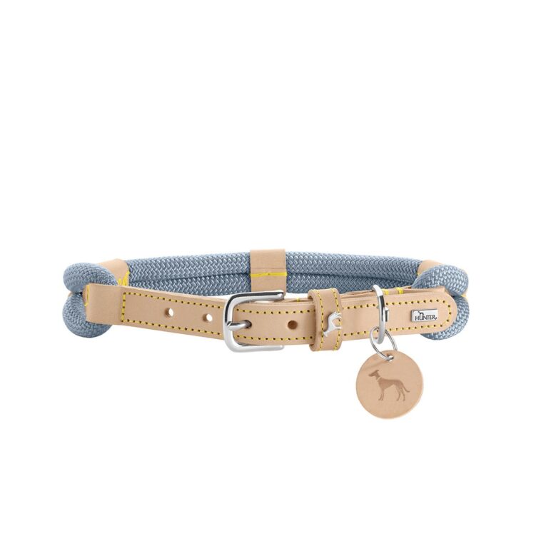 Günstig Hunter Halsband Malia taubenblau 65 / L i mPreisvergleich in unserem Onlineshop auf Hundeliebe-shop.de kaufen.