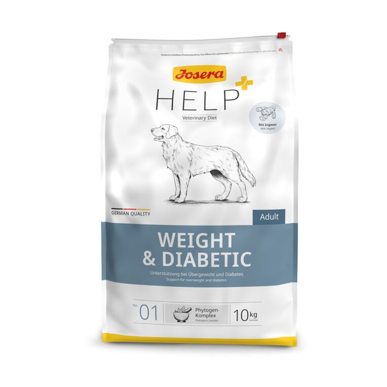 Günstig Josera Help Weight & Diabetic Hund 10kg i mPreisvergleich in unserem Onlineshop auf Hundeliebe-shop.de kaufen.