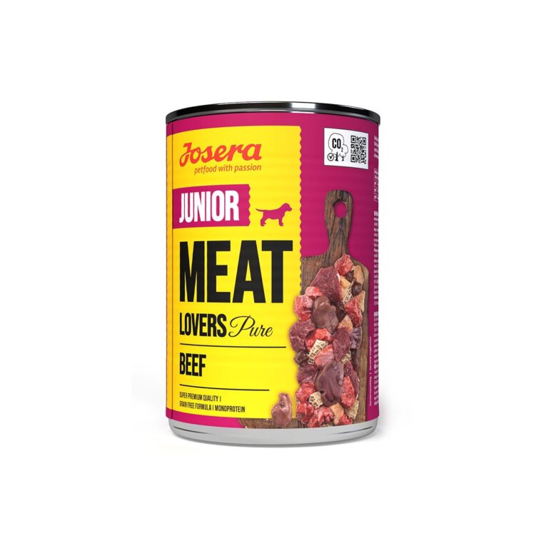 Günstig Josera Meat Lovers Junior Pure Beef 6x400g i mPreisvergleich in unserem Onlineshop auf Hundeliebe-shop.de kaufen.