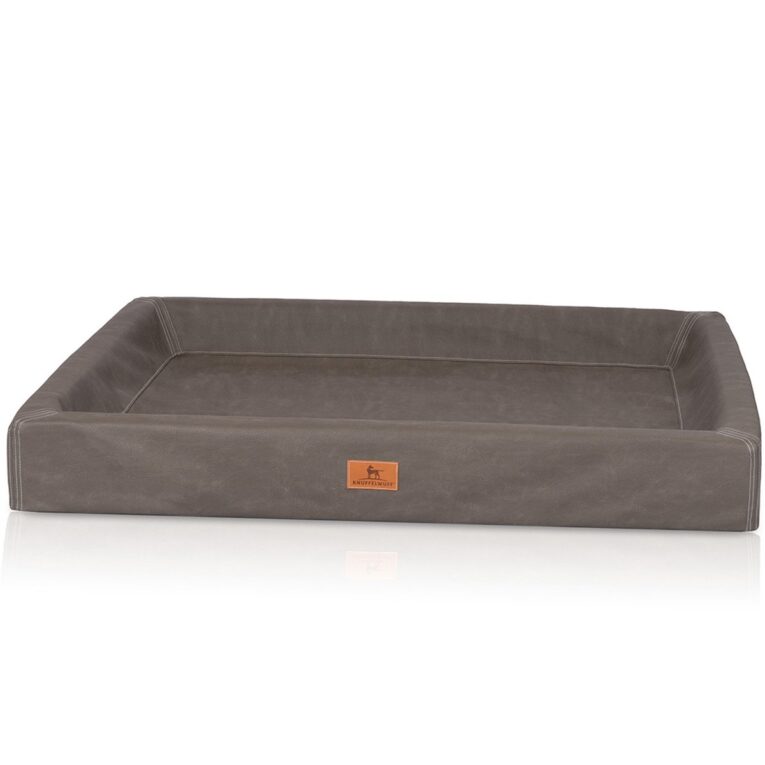 Günstig Knuffelwuff orthopädisches Hundebett Austin braungrau XXL 120x100cm i mPreisvergleich in unserem Onlineshop auf Hundeliebe-shop.de kaufen.