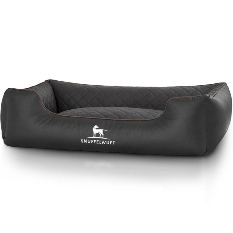 Günstig Knuffelwuff Hundebett Milan schwarz XXL 120x85cm i mPreisvergleich in unserem Onlineshop auf Hundeliebe-shop.de kaufen.