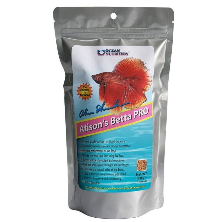 Günstig Ocean Nutrition Atison’s Betta Pro 500g i mPreisvergleich in unserem Onlineshop auf Hundeliebe-shop.de kaufen.