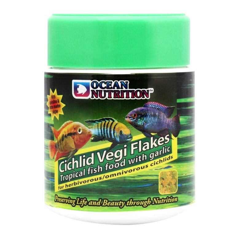 Günstig Ocean Nutrition Cichlid Vegi Flakes 34g i mPreisvergleich in unserem Onlineshop auf Hundeliebe-shop.de kaufen.