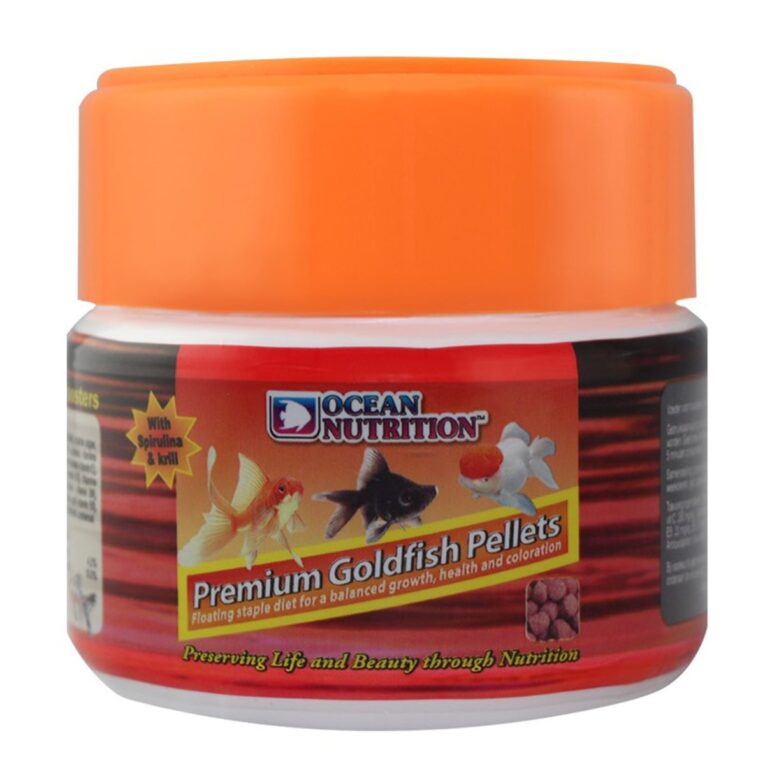 Günstig Ocean Nutrition Premium Goldfish Pellets 70g i mPreisvergleich in unserem Onlineshop auf Hundeliebe-shop.de kaufen.