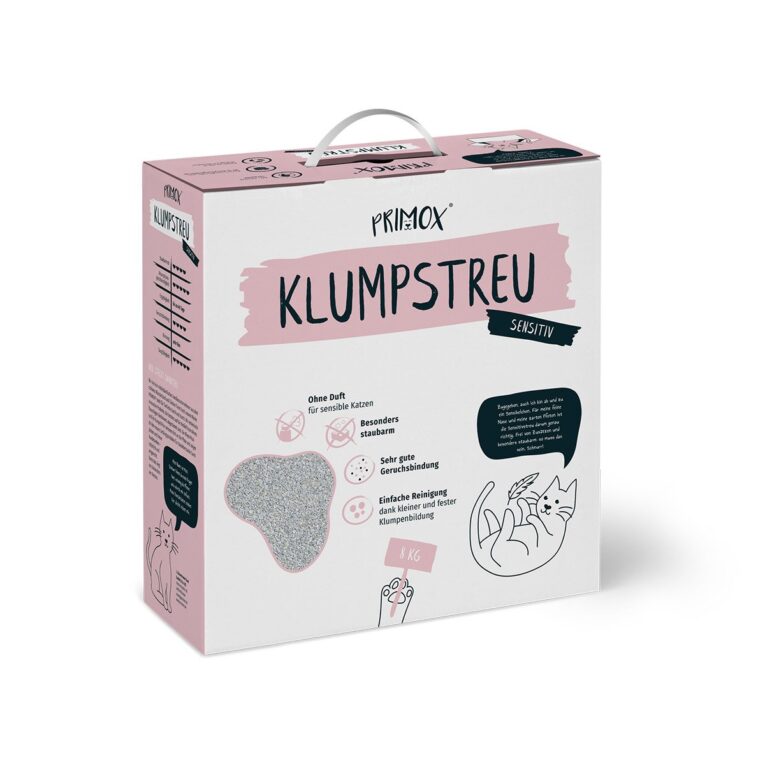 Günstig PRIMOX® KLUMPSTREU Sensitiv 8kg i mPreisvergleich in unserem Onlineshop auf Hundeliebe-shop.de kaufen.