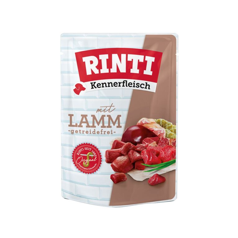 Günstig Rinti Kennerfleisch mit Lamm Pouch 10x400g i mPreisvergleich in unserem Onlineshop auf Hundeliebe-shop.de kaufen.