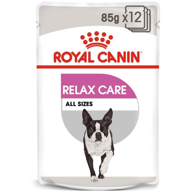 Günstig ROYAL CANIN RELAX CARE Nassfutter für Hunde in unruhigem Umfeld 12x85g i mPreisvergleich in unserem Onlineshop auf Hundeliebe-shop.de kaufen.