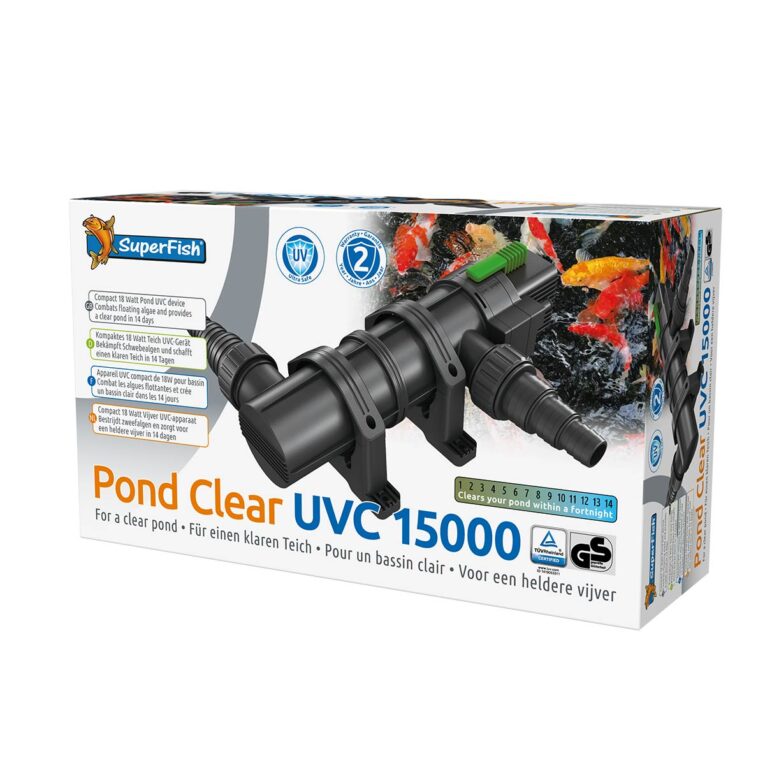 Günstig SuperFish Pond Clear UVC 18W/15000 Liter i mPreisvergleich in unserem Onlineshop auf Hundeliebe-shop.de kaufen.