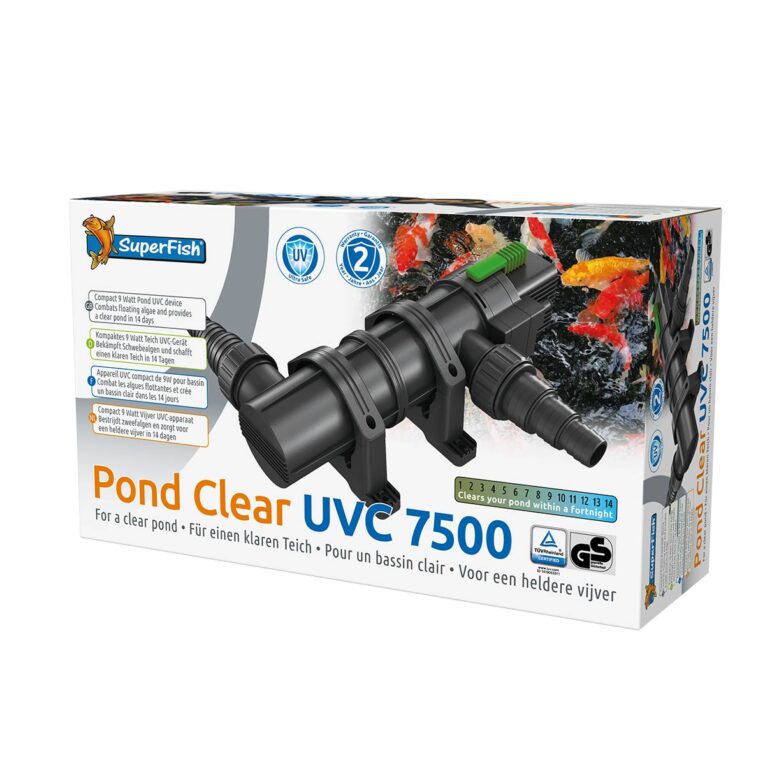 Günstig SuperFish Pond Clear UVC 9W/7500 Liter i mPreisvergleich in unserem Onlineshop auf Hundeliebe-shop.de kaufen.