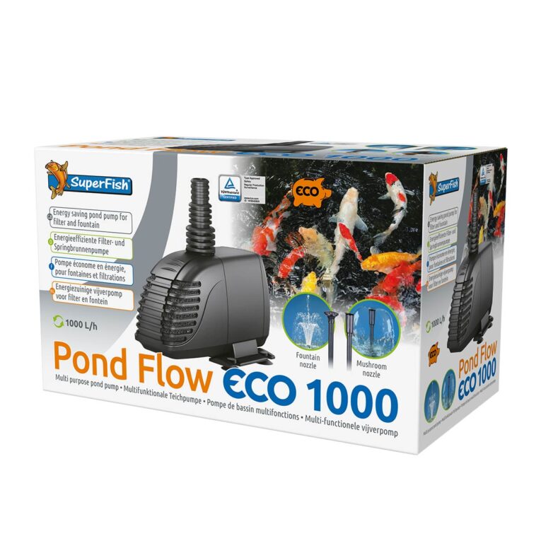 Günstig SuperFish Pond Flow Eco 1000 i mPreisvergleich in unserem Onlineshop auf Hundeliebe-shop.de kaufen.