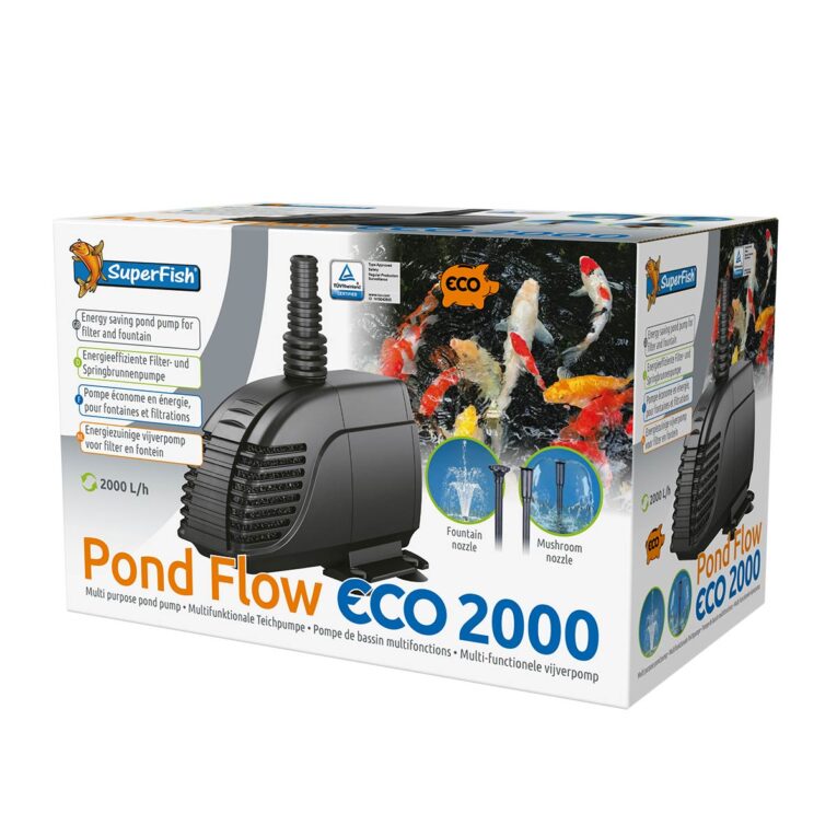 Günstig SuperFish Pond Flow Eco 2000 i mPreisvergleich in unserem Onlineshop auf Hundeliebe-shop.de kaufen.