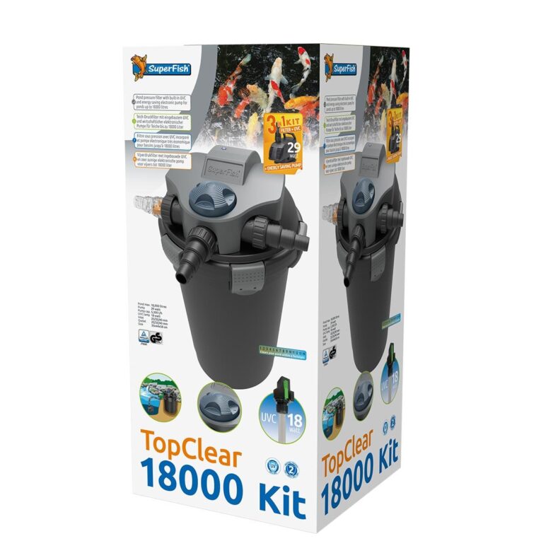 Günstig SuperFish TopClear Kit 18000 i mPreisvergleich in unserem Onlineshop auf Hundeliebe-shop.de kaufen.