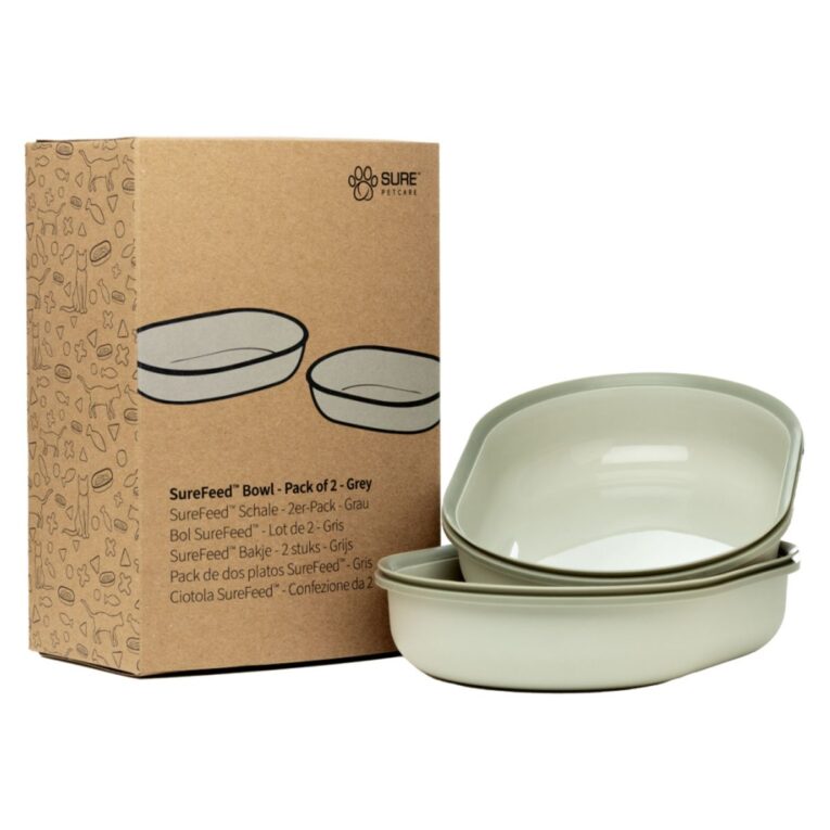 Günstig SureFeed Schale 2er Pack grau i mPreisvergleich in unserem Onlineshop auf Hundeliebe-shop.de kaufen.