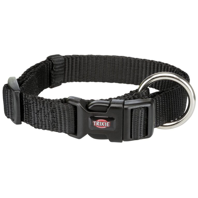 Günstig Trixie Premium Halsband schwarz M–L i mPreisvergleich in unserem Onlineshop auf Hundeliebe-shop.de kaufen.