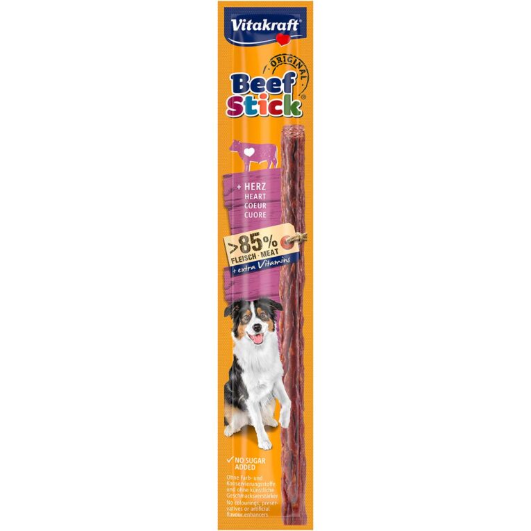 Günstig Vitakraft Hundesnack Beef Stick Herz 50 Stück i mPreisvergleich in unserem Onlineshop auf Hundeliebe-shop.de kaufen.