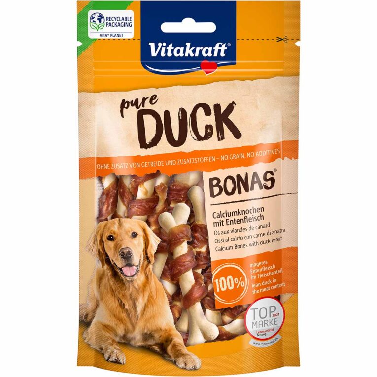 Günstig Vitakraft DUCK Bonas Calciumknochen 3x80g i mPreisvergleich in unserem Onlineshop auf Hundeliebe-shop.de kaufen.