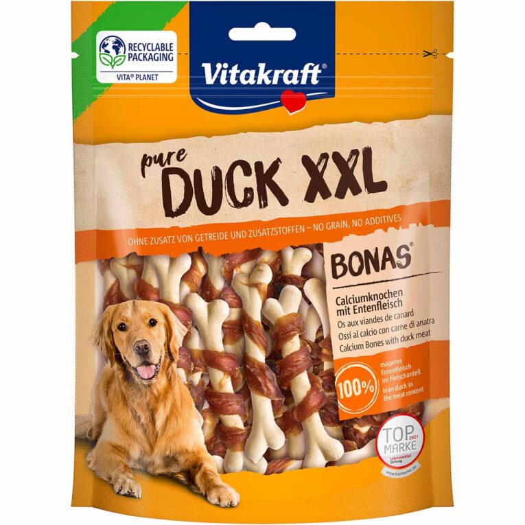 Günstig Vitakraft DUCK Bonas XXL 200g i mPreisvergleich in unserem Onlineshop auf Hundeliebe-shop.de kaufen.