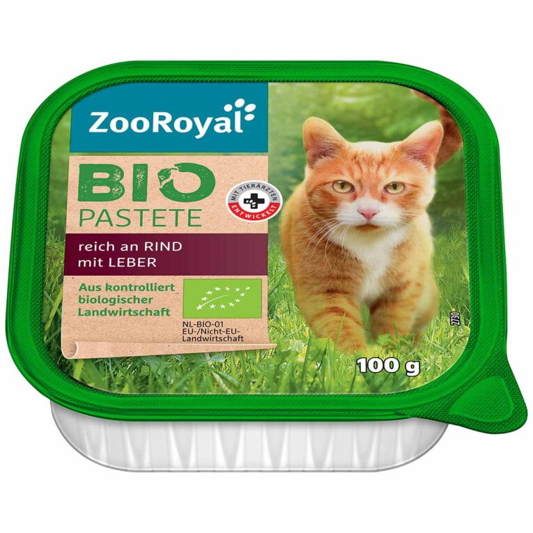 Günstig ZooRoyal Bio Pastete reich an Rind mit Leber 16x100g i mPreisvergleich in unserem Onlineshop auf Hundeliebe-shop.de kaufen.
