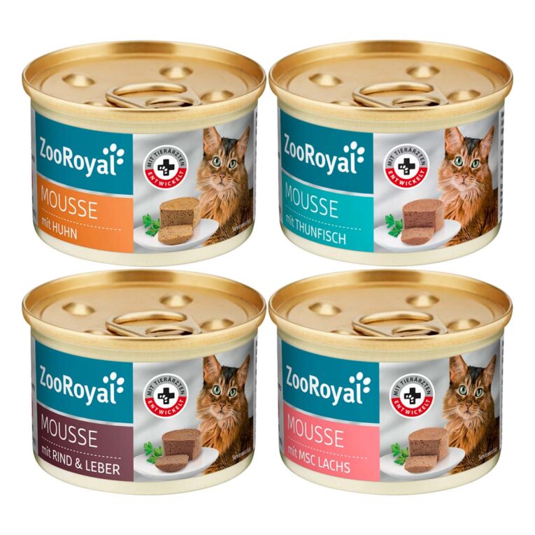 Günstig ZooRoyal Mousse Mixpaket Fisch