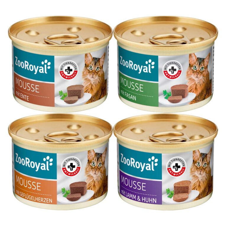 Günstig ZooRoyal Mousse Mixpaket Geflügel & Lamm 24x85g i mPreisvergleich in unserem Onlineshop auf Hundeliebe-shop.de kaufen.