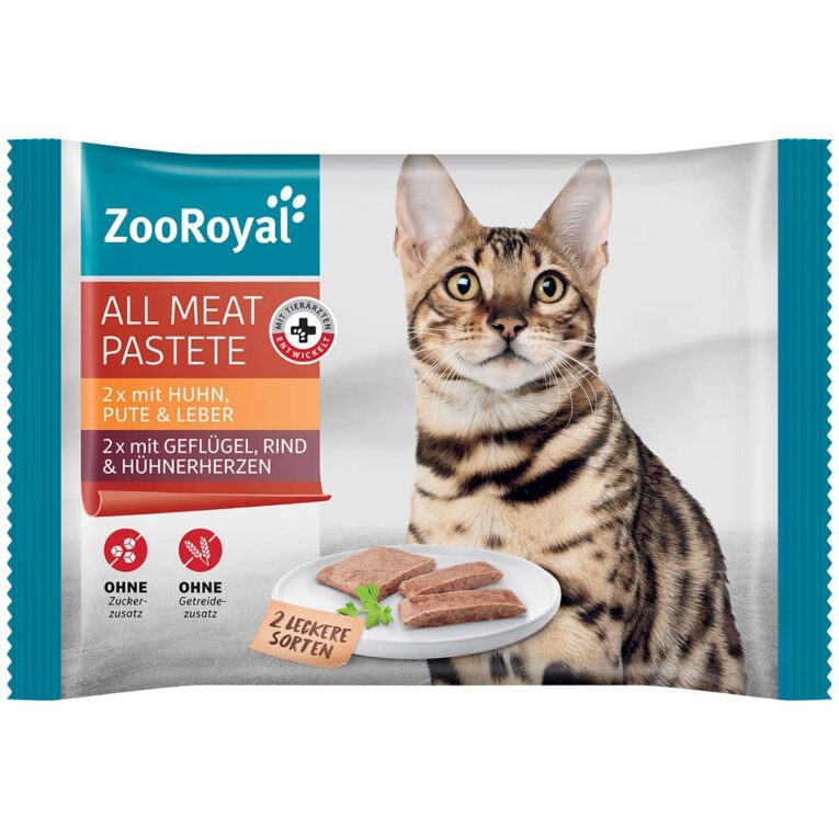 Günstig ZooRoyal All Meat Rind/Herzen und Pute/Leber 4x85g i mPreisvergleich in unserem Onlineshop auf Hundeliebe-shop.de kaufen.
