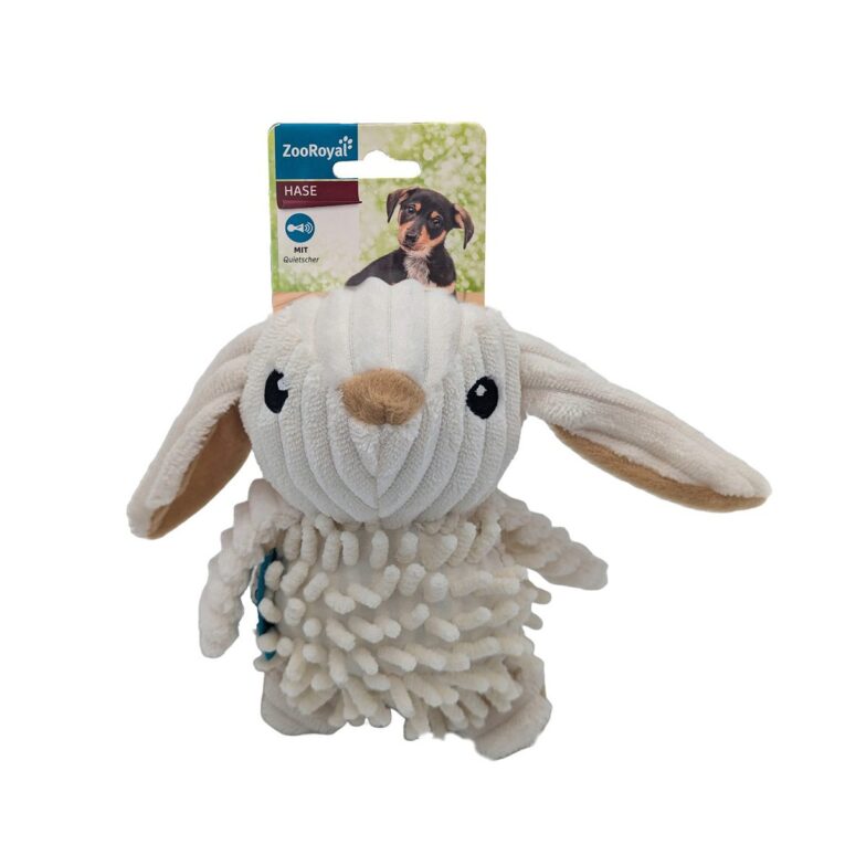 Günstig ZooRoyal Hundespielzeug Kuscheltier Hase i mPreisvergleich in unserem Onlineshop auf Hundeliebe-shop.de kaufen.