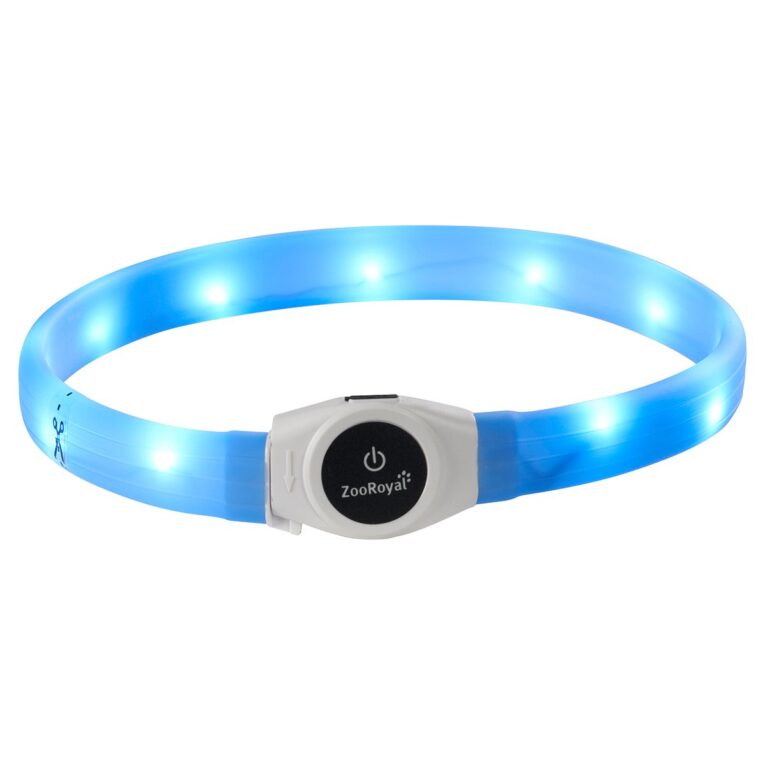 Günstig ZooRoyal LED Leuchthalsband USB Langhaar blau i mPreisvergleich in unserem Onlineshop auf Hundeliebe-shop.de kaufen.