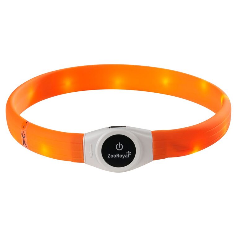 Günstig ZooRoyal LED Leuchthalsband USB Langhaar orange i mPreisvergleich in unserem Onlineshop auf Hundeliebe-shop.de kaufen.