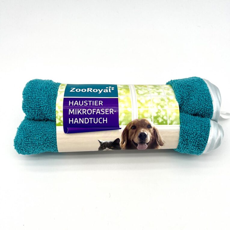 Günstig ZooRoyal Mikrofaser Handtuch petrol 100x70cm i mPreisvergleich in unserem Onlineshop auf Hundeliebe-shop.de kaufen.
