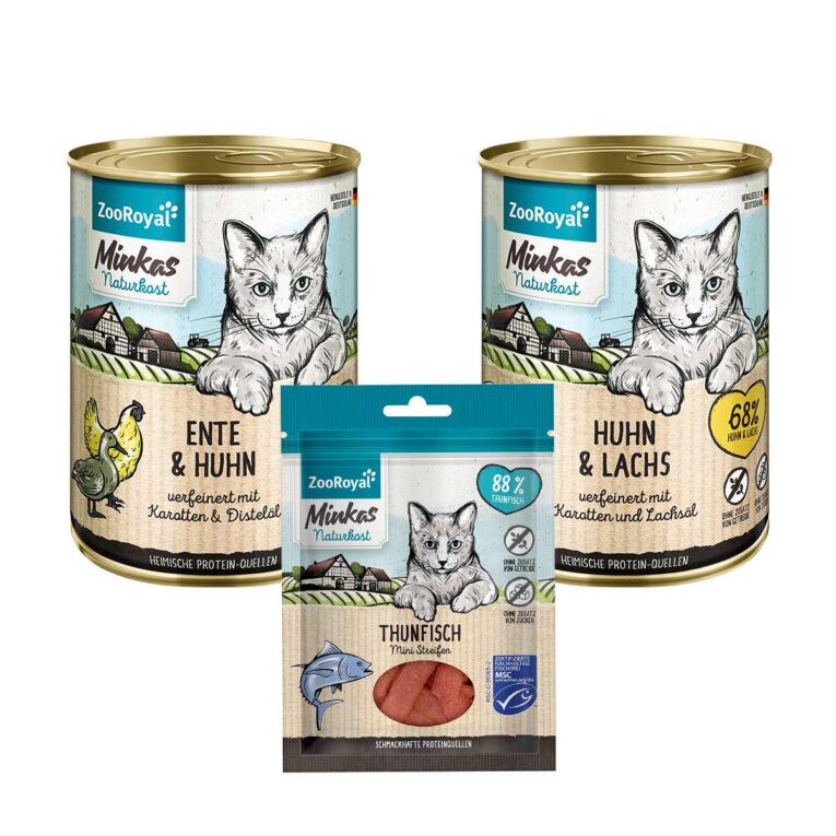 Günstig ZooRoyal Minkas Naturkost Probierpaket i mPreisvergleich in unserem Onlineshop auf Hundeliebe-shop.de kaufen.
